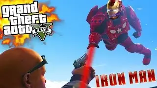 GTA 5 Обзор модов #1 Iron Man-(Железный человек!)