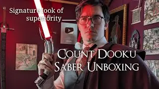 Artsabers Count Dooku Lightsaber Unboxing