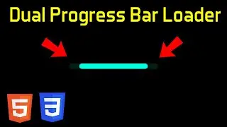 Dual Progress Bar Loader | HTML & CSS