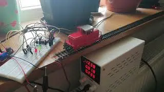 old Fleischmann MV9 on Arduino automatic model train