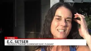 Mt. Pleasant teacher trying to land on cover of fitness magazine