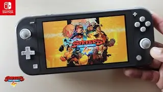 Streets of Rage 4 Nintendo Switch Lite Gameplay