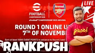 🔴LIVE-EFOOTBALL2025🟢LAST DAY OF SEASON RANK- LetsTry once more #efootballlive #efootball2025 #live