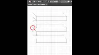 Grid Logo Design in Adobe Illustrator Tutorial #illustrator #shorts