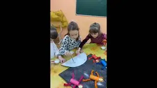 Продленка в "Познайке"-рисуем, клеим, творим!