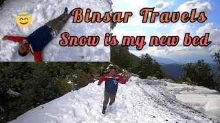 Snow Trekking in Binsar Wildlife sanctuary | Zero Point | Binsar Travels Uttarakhand | P-2