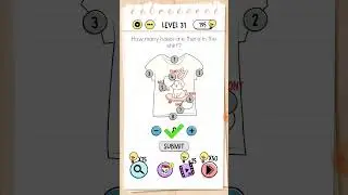 Brain Test: Tricky Puzzle Level 31 || Walkthrough Solution || #shorts @msgaming1486