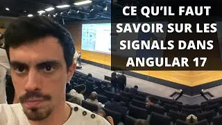 J’ai enfin compris à quoi servent les Signals dans Angular (en participant à une conférence privée)