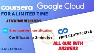 Attention Mechanism ,All Quiz  Answers.