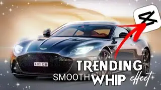 Smooth Whip Sliding Car effect || Capcut Tutorial