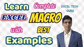 Record Macro in Excel | Macro | How to Record Macro in Excel