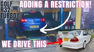 MY GOLF R32 TURBO IS TOO DAMN LOUD - TRACK PREP