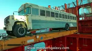 Transporting A Bus Through Ship, A bus on ship | South Beach Room Escape