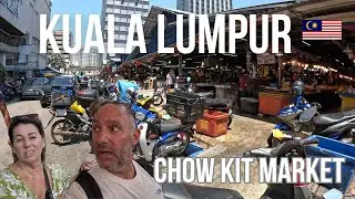 THE CRAZY  CHOW KIT MARKET ! #travel #kualalumpur #chowkit