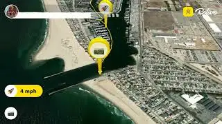 Workout paddle in Channel Island Harbor