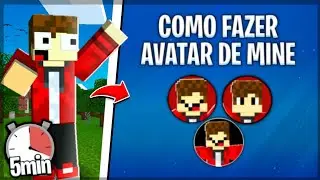 ✅[PASSO A PASSO] COMO FAZER AVATAR DE MINECRAFT FÁCIL PELO CELULAR