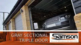 Hormann Grey Sectional Doors - Samson Doors