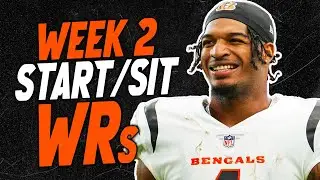 Wide Receivers You MUST START and SIT in Week 2 (Every Matchup) | 2025 Fantasy Football