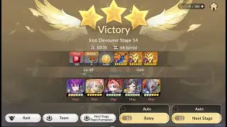 IRON DEVOURER STAGE 14 ROTATION - SEVEN KNIGHT: REBIRTH