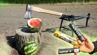 EXPERIMENT : WATERMELON vs Ax