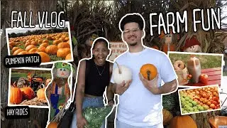 Fall Vlog | Pumpkin Patch, Hay Ride, and MORE!