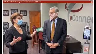 SBA official checks Las Vegas business that received PPP loan