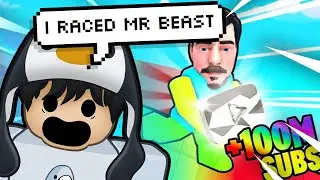 Noob Vs YouTube Race Simulator ▶️ | I raced mr beast agane