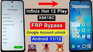 infinix hot 12 play frp bypass android 11/12 all method fail no/talk back/app frp remove by umt 2023