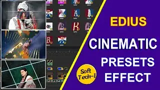 Soft Tech-I,Cinematic colour& masking preset || edius presets effect download || 2024 ! Soft Tech-I