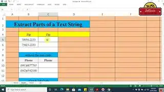 how to extract left, right and  mid values