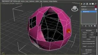 Editable Poly Vertex Sub-Object - 