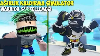 🏋️ MUSCLE LEGENDS WARRIOR GÜNCELLEMESİ YENİ PETLER VE GÖREVLER 🏋️ Muscle Legends / Roblox Türkçe