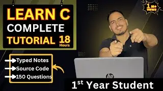 C Language Tutorial for Beginners (with Notes & Practice Questions) Part 1 