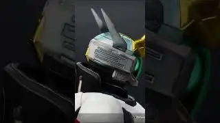 This "GUNDAM" armor ornament is one of my favorite this year — Destiny 2