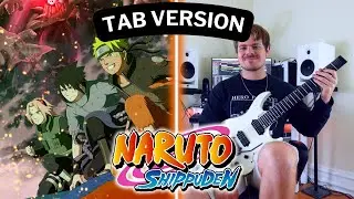 Naruto Shippuden - Silhouette (Guitar & EDM Remix) TAB VERSION