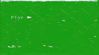 Real VHS Glitch Filter (FLASHING LIGHT WARNING) Green Screen Chroma Key LANDSCAPE 16:9 VCR Overlay