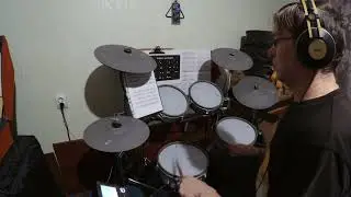 Solo #10 - Charley Wilcoxon (150 Rudimental Solos) + hi-hat & kick