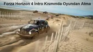 Steam Forza Horizon 4 İntro Bitince Siyah Ekran Verip Oyundan Atma Sorunu
