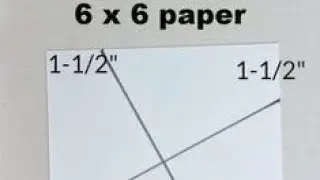 6 x 6 One Sheet Wonder