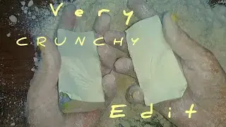 🤍CRUNCHY GYM CHALK BLOCKS/EDIT CHALK/PLAIN CHALK CRUSHING/FRESH CHALK BLOCKS ◻