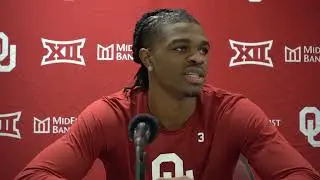Otega Oweh and Javian McCollum Postgame Interviews | Oklahoma 89, Central Michigan 59