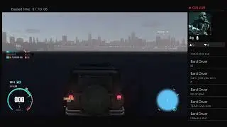 the crew livestream with mic