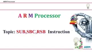 SUB,SBC,RSB Instruction ,subtraction ARM CORTEX M Assembly language Program LPC1768