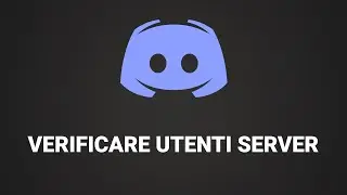 Come creare schermata per Verifica Iscrizione su server Discord