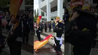 wisuda UNY main color guard MB CDB UNY #marching #dance #marchingshow #wisuda #colorguard #mbcdbuny