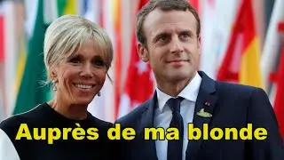 Auprès de ma blonde - Macron et sa jolie colombe