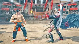 Azhar Law Rank Matches Gameplay-Tekken 8