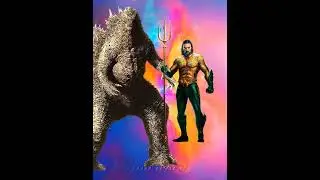 Godzilla vs DCEU !! #shorts #grandbattleyt #viral #trending #shortsvideo #godzilla #kong #dc #op