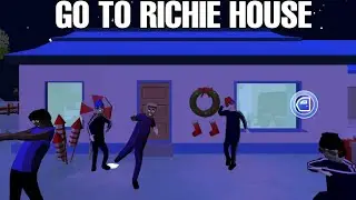 Go to RICHIE's House with Location - Dude Theft Wars