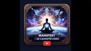Manifest - I am a powerful creator, and I manifest my desires with ease